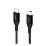 Belkin BoostCharge - Cabo USB - USB-C (M) para USB-C (M) - USB 2.0 - 2 m - suporte para fornecimento de energia até…