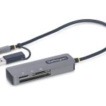 Startech USB 3.0 Multi-Media Memory Card Reader, SD/microSD/CompactFlash Card Reader, Portable USB 5Gbps Card Adapter,…