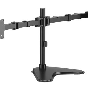 Soporte de Sobremesa para 2 Monitores Aisens DT35TSR-361/ Giratorio/ Inclinable/ hasta 20kg