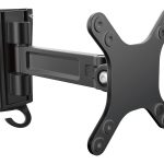 Startech Monitor Wall Mount - Single Swivel - Supports Monitors 13" to 34" - VESA Monitor Wall Mount Bracket - Black…