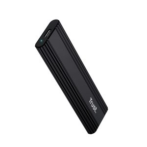 Caja Externa para Disco SSD M.2 Trust 25806/ USB 3.2 Gen2/ Sin tornillos