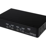 Startech 4 Port DisplayPort KVM Switch w/ Audio - USB, Keyboard, Video, Mouse, Computer Switch Box for 2560x1600 DP…