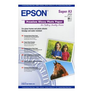 Epson Premium - Brilhante - Super A3/B (330 x 483 mm) - 255 g/m² - 20 folha(s) papel fotográfico