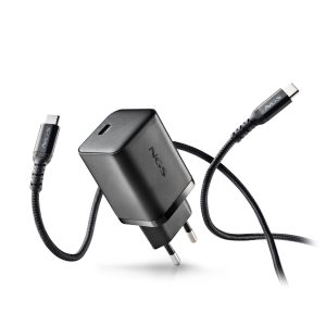 Cargador de Pared GaN NGS Bud 65W/ 1xUSB Tipo-C/ 65W
