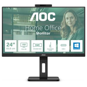 AOC Pro-line 24P3CW - Monitor LED - 24" (23.8" visível) - 1920 x 1080 Full HD (1080p) @ 75 Hz - IPS - 300 cd/m² -…