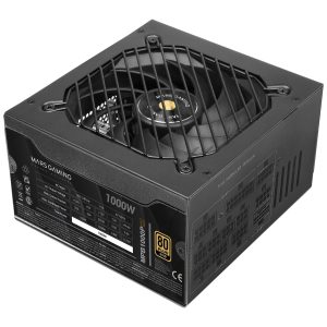 Fuente de Alimentación Mars Gaming MPB1000PSI/ 1000W/ Ventilador 14cm/ ATX 3.1/ PCIe 5.1/ 80 Plus Gold