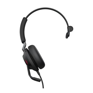 Jabra Evolve2 40 SE UC Mono - Auscultadores - no ouvido - com cabo - USB-A - isolamento de ruído - Otimizado pata UC