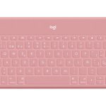 Logitech Keys-To-Go - Teclado - sem fios - Bluetooth - QWERTY - Espanhol - rosa blush
