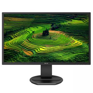 Monitor Profesional Philips 221B8LJEB 21.5"/ Full HD/ Multimedia/ Regulable en altura/ Negro