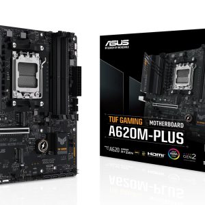 Placa Base Asus TUF GAMING A620M-PLUS Socket AM5/ DDR5/ PCIe 4.0/ Micro ATX