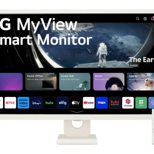 Smart Monitor LG MyView 32SR50F-W 31.5"/ Full HD/ Multimedia/ Smart TV/ Blanco
