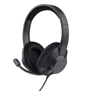 Auriculares Trust Ayda Max USB-ENC/ con Micrófono/ USB/ Negros