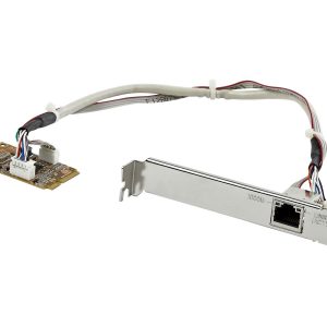 Startech Mini PCIe Card - 10/100/1000Mbps RJ45 Port - IEEE 802.3 - Jumbo Frame - Network Card (ST1000SMPEX) - Adaptador…