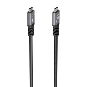 Cable USB 3.2 Tipo-C Aisens A107-0992/ USB Tipo-C Macho - USB Tipo-C Macho/ Hasta 60W/ 5Gbps/ 10m/ Negro