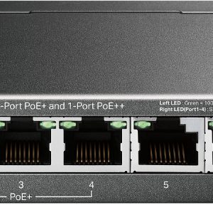 Switch TP-Link TL-SG1006PP 6 Puertos/ RJ-45 10/100/1000/ PoE++