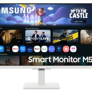 Smart Monitor Samsung M5 S27FM501EU 27"/ Full HD/ Multimedia/ Smart TV/ Blanco