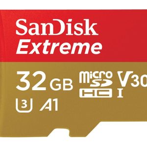 SanDisk Extreme - Cartão de memória flash (adaptador microSDHC a SD Incluído) - 32 GB - A1