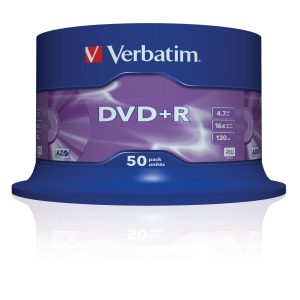DVD+R Verbatim Advanced AZO 16X Spindle 50 unidades
