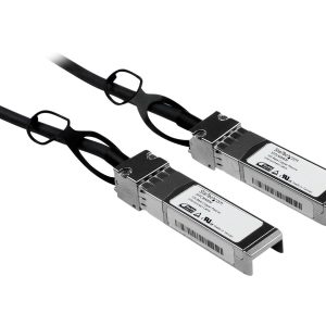 Startech Cisco SFP-H10GB-CU5M Compatible 5m 10G SFP+ to SFP+ Direct Attach Cable Twinax, 10GbE SFP+ Copper DAC 10Gbps…