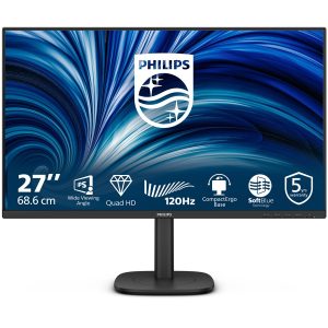 Philips 27B2N3500J - 3000 Series - monitor LED - 27" - 2560 x 1440 QHD @ 120 Hz - IPS - 350 cd/m² - 1500:1 - 4 ms -…