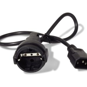 APC - Cabo de alimentação - power CEE 7/7 (F) para IEC 60320 C14 - 10 A - 61 cm - preto