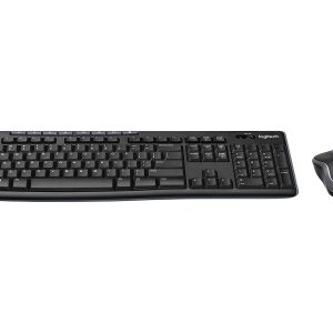 Logitech MK270 Wireless Combo - Conjunto de teclado e rato - sem fios - 2.4 GHz - Francês