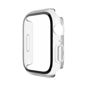 Belkin SCREENFORCE - Cobertura protectora para relógio inteligente - curva temperada, 2 em 1 - policarbonato, vidro temperado - claro