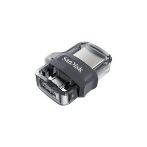 SanDisk Ultra Dual - Drive flash USB - 64 GB - USB 3.0 / micro USB