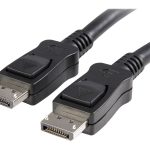 StarTech 3m Certified DisplayPort 1.2 Cable M/M with Latches DP 4k - Cabo DisplayPort - DisplayPort (M) para…