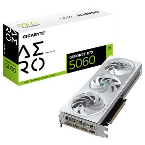 Tarjeta Gráfica Gigabyte GeForce RTX 5060 Aero OC/ 8GB GDDR7