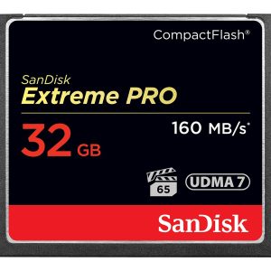 SanDisk Extreme PRO - Cartão de memória flash - 32 GB - 1000x/1067x - CompactFlash