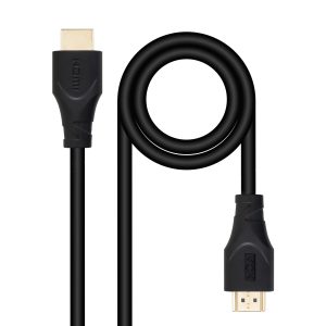 Cable HDMI 1.4 Nanocable 10.15.4705/ HDMI Macho - HDMI Macho/ 5m/ Negro