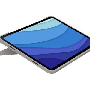 Logitech Combo Touch - Teclado e pasta de folio - com trackpad - retroiluminação - Apple Smart connector - AZERTY -…
