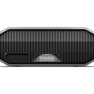 SanDisk Professional G-DRIVE PROJECT - Matriz de disco rígido - 26 TB - 1 baias - HDD 26 TB x 1 - Thunderbolt 3, USB-C…
