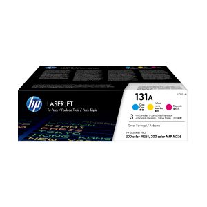 Tóner Original HP nº131A Multipack/ Cian/ Amarillo/ Magenta