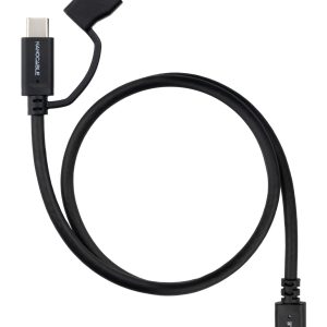 Cable USB 3.2 Tipo-C Nanocable 10.01.4803/ USB Tipo-C Macho/ USB Macho - USB Tipo-C Macho/ Hasta 60W/ 10Gbps/ 3m/ Negro