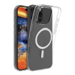 dbramante1928 Greenland Pro - Tampa posterior para telemóvel - compatibilidade MagSafe - plástico - claro
