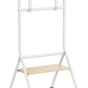Soporte de Suelo con Ruedas Aisens FT86FE-331 para TV de 37-86"/ hasta 50kg