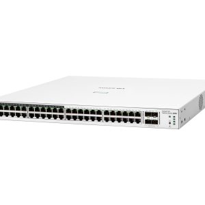 HPE Networking Instant On 1830 48G 24p Class4 PoE 4SFP 370W Switch - Interruptor - inteligente - 24 x 10/100/1000 + 24…