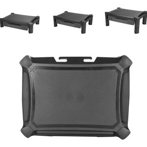 Startech Adjustable Monitor Riser - Drawer - Monitors up to 32"- Adjustable Height - Monitor Stand - Computer Monitor…