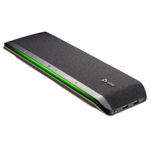Poly Sync 60 - Alta-voz inteligente - bluetooth - com cabo, sem fios - USB-A, USB-C - preto, prata - Certificação Zoom…