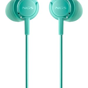 Auriculares Intrauditivos NGS Cross Drift/ con Micrófono/ Jack 3.5/ Verdes