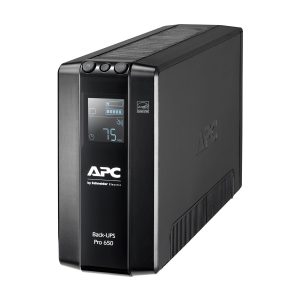 APC Back-UPS Pro BR650MI - UPS - AC 230 V - 390 watt - 650 VA - USB - conectores de saída: 6 - preto