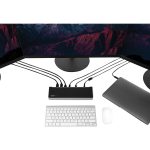 Startech USB-C Dock, 4K Triple Monitor USB Type-C Docking Station with Dual DisplayPort & HDMI, 100W Power Delivery +…