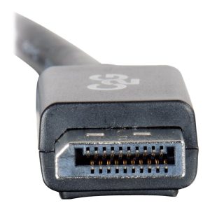 C2G 10ft Ultra High Definition DisplayPort Cable with Latches - 8K DisplayPort Cable - M/M - Cabo DisplayPort -…