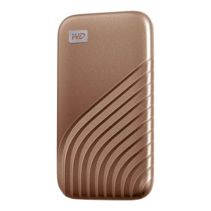 WD My Passport SSD WDBAGF0010BGD - SSD - encriptado - 1 TB - externa (portátil) - USB 3.2 Gen 2 (USB C conector) -…