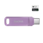 SanDisk Ultra Dual Drive Go - Drive flash USB - 1 TB - USB 3.2 Gen 1 / USB-C - lavanda