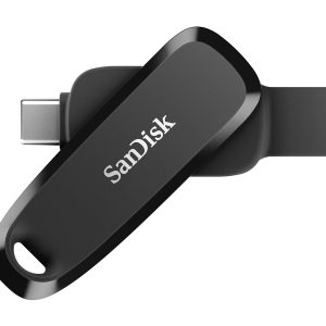 SanDisk Phone - Drive flash USB - 256 GB - USB 3.2 Gen 1 / USB-C - preto