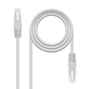 Cable de Red RJ45 UTP Nanocable 10.20.0400-L25 Cat.6/ 25cm/ Gris