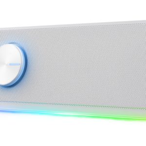 Barra de Sonido Trust Gaming GXT 619 Thorne/ 12W/ 2.0/ Blanca